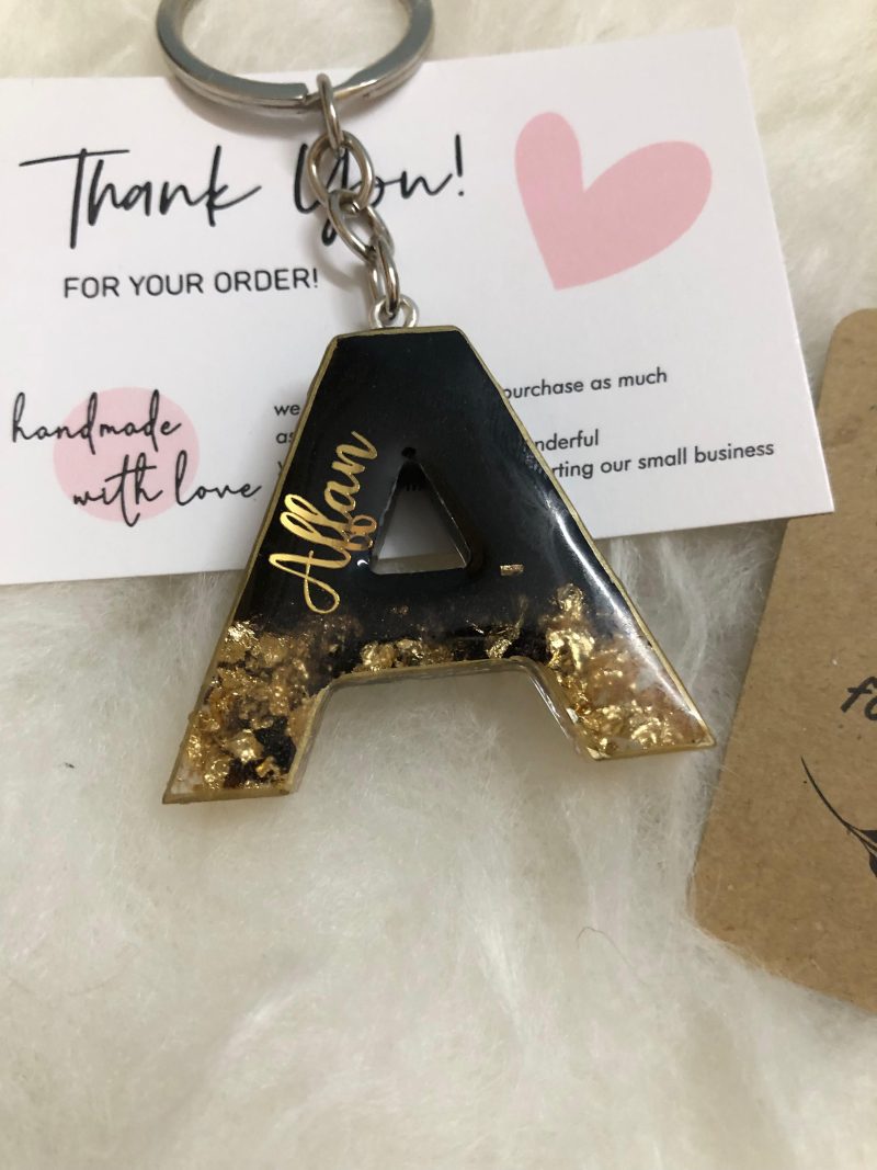 Simple Name Keychain – Personalized & Handcrafted with Love (PKR 350) - Image 6