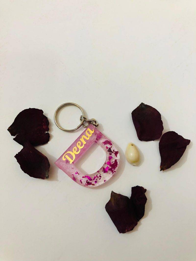 Simple Name Keychain – Personalized & Handcrafted with Love (PKR 350) - Image 2